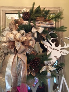 DEER HEAD WREATH