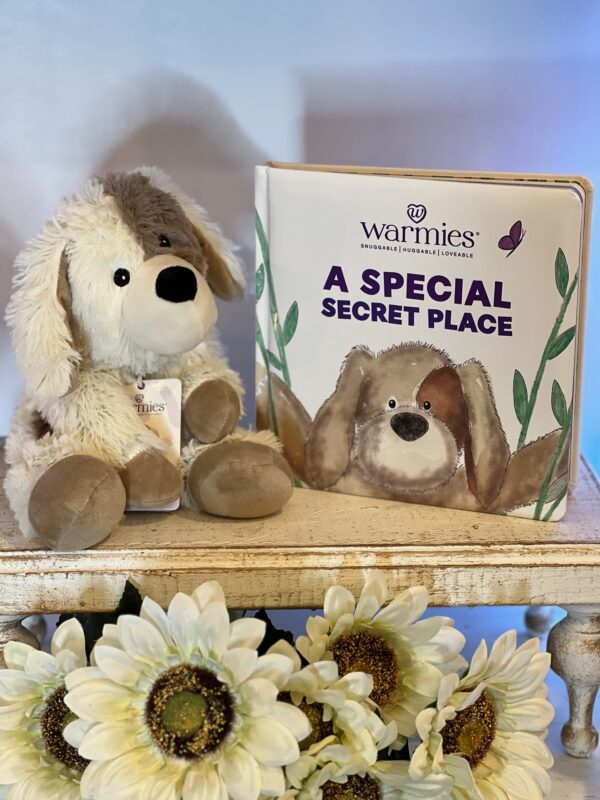 Warmies Puppy Plush And Book Set